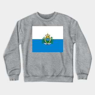 San Marino flag Crewneck Sweatshirt